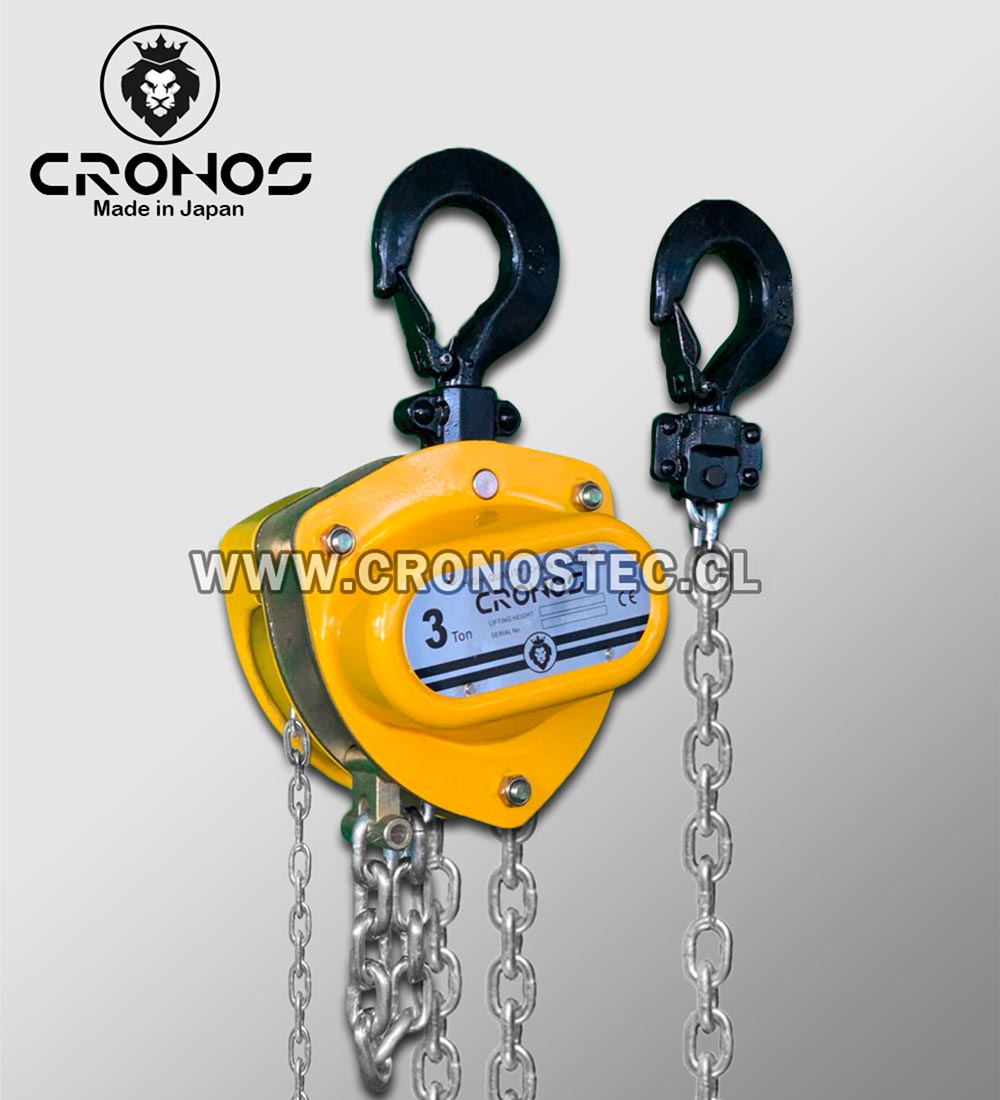 Tecle Manual De Cadena 3 Ton